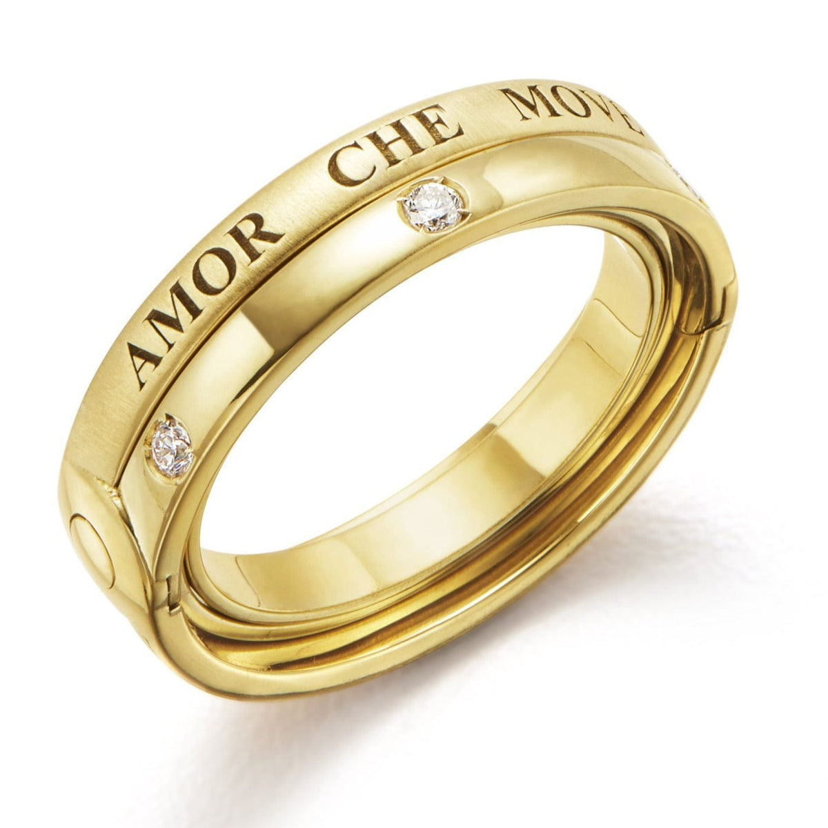 Temple St. Clair 18K Yellow Gold Astrid Convert Diamond Ring
