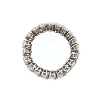 18K White Gold Flexible Diamond Ring