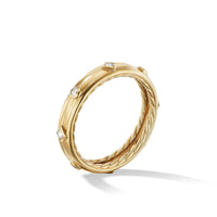 Modern Renaissance Ring in 18K Yellow Gold with Diamonds, Yellow Gold, Long's Jewelers