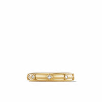 Modern Renaissance Ring in 18K Yellow Gold with Diamonds, Yellow Gold, Long's Jewelers