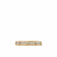 Modern Renaissance Ring in 18K Yellow Gold with Full Pavé Diamonds, Yellow Gold, Long's Jewelers