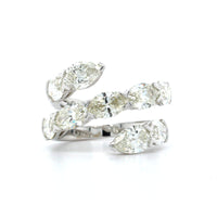 Etho Maria 18K White Gold Diamond Wrap Ring
