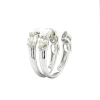 Etho Maria 18K White Gold Diamond Wrap Ring