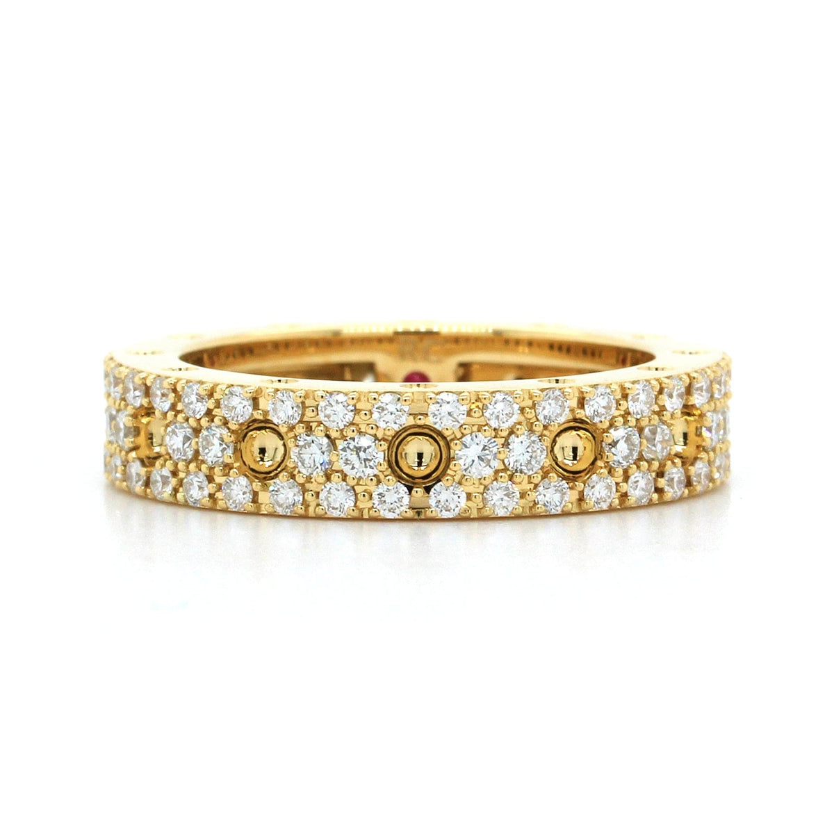 Roberto Coin 18K Yellow Gold Pois Moi Diamond Ring