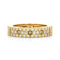 Roberto Coin 18K Yellow Gold Pois Moi Diamond Ring