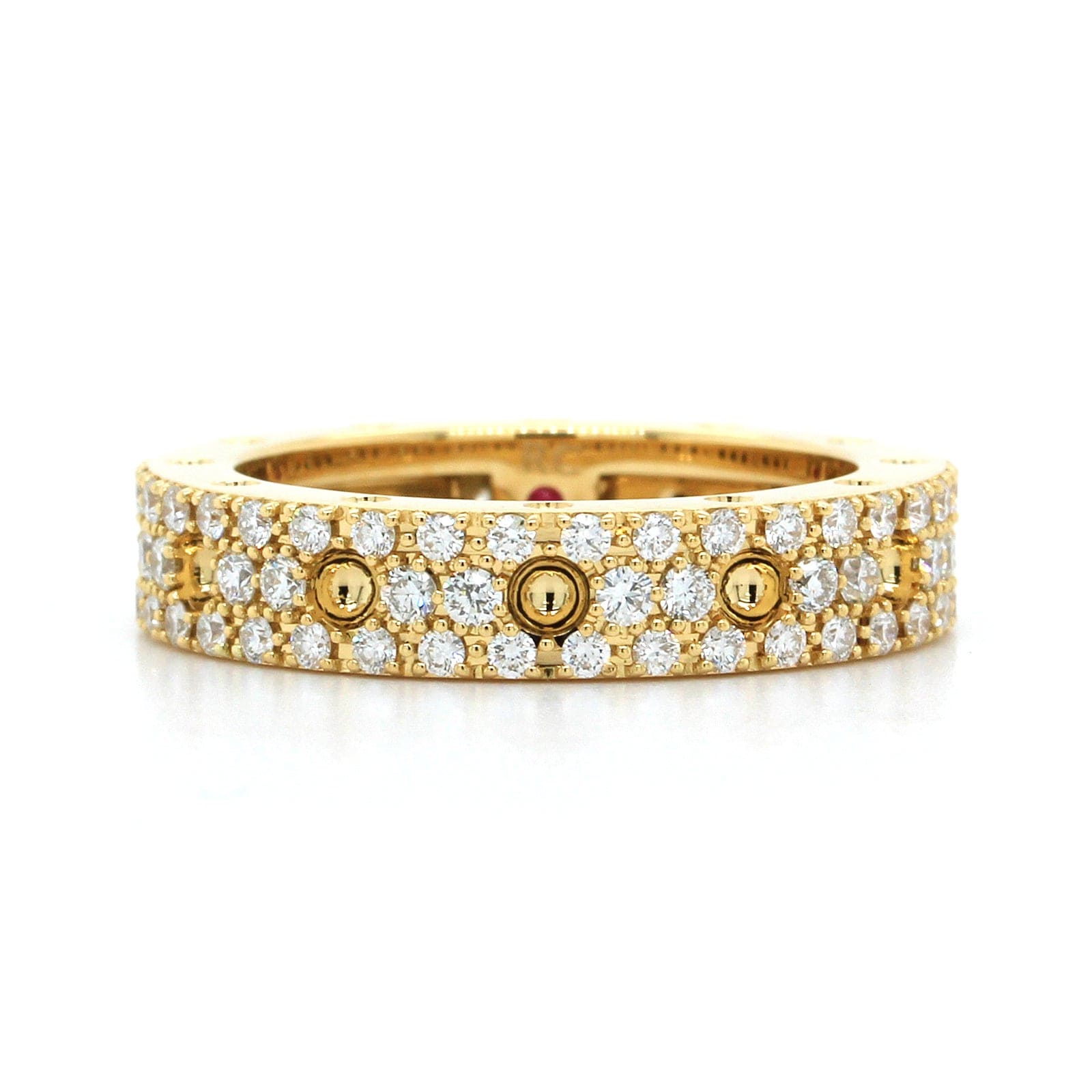 Roberto Coin 18K Yellow Gold Pois Moi Diamond Ring