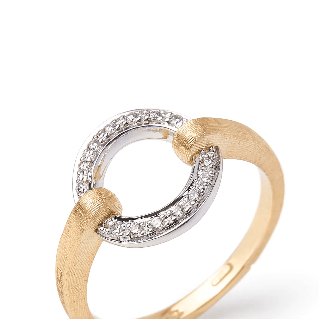Marco Bicego Jaipur 18K Yellow Gold Diamond Circle Ring