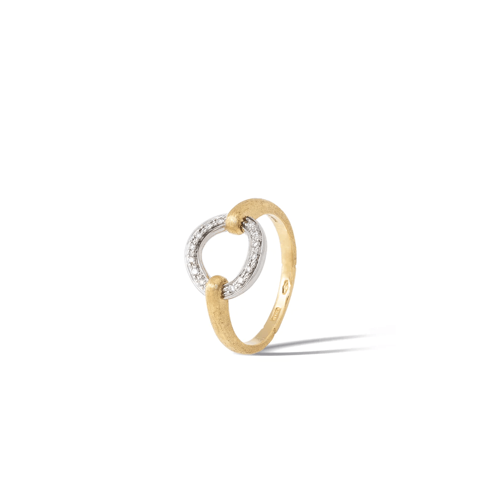 Jaipur 18K Yellow Gold Diamond Circle Ring, Long's Jewelers