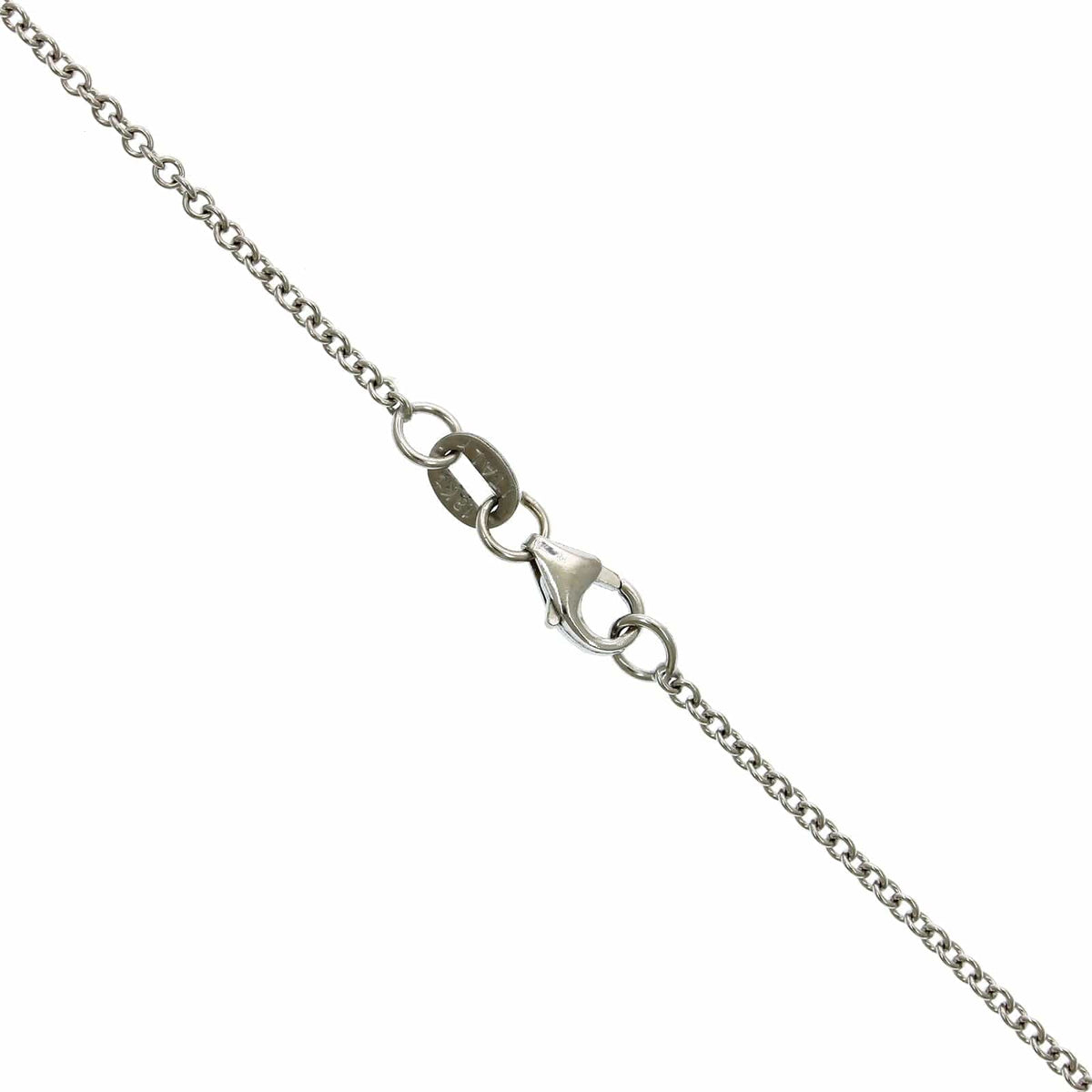 18K White Gold Heart Shape Diamond Halo Pendant, 18k white gold, Long's Jewelers