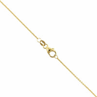 18K Yellow Gold Ruby and Diamond Cluster Pendant
