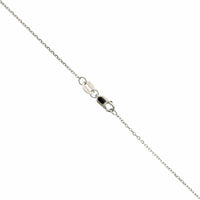 14K White Gold Emerald Cut Ruby Diamond Halo Pendant