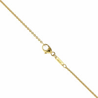 18K Yellow Gold Ruby and Diamond Halo Pendant, Long's Jewelers