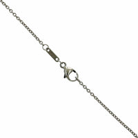 Platinum Pear Shape Sapphire Pendant