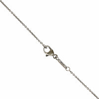 Platinum Pink Sapphire Diamond Halo Pendant, Platinum and 18k yellow gold Long's Jewelry