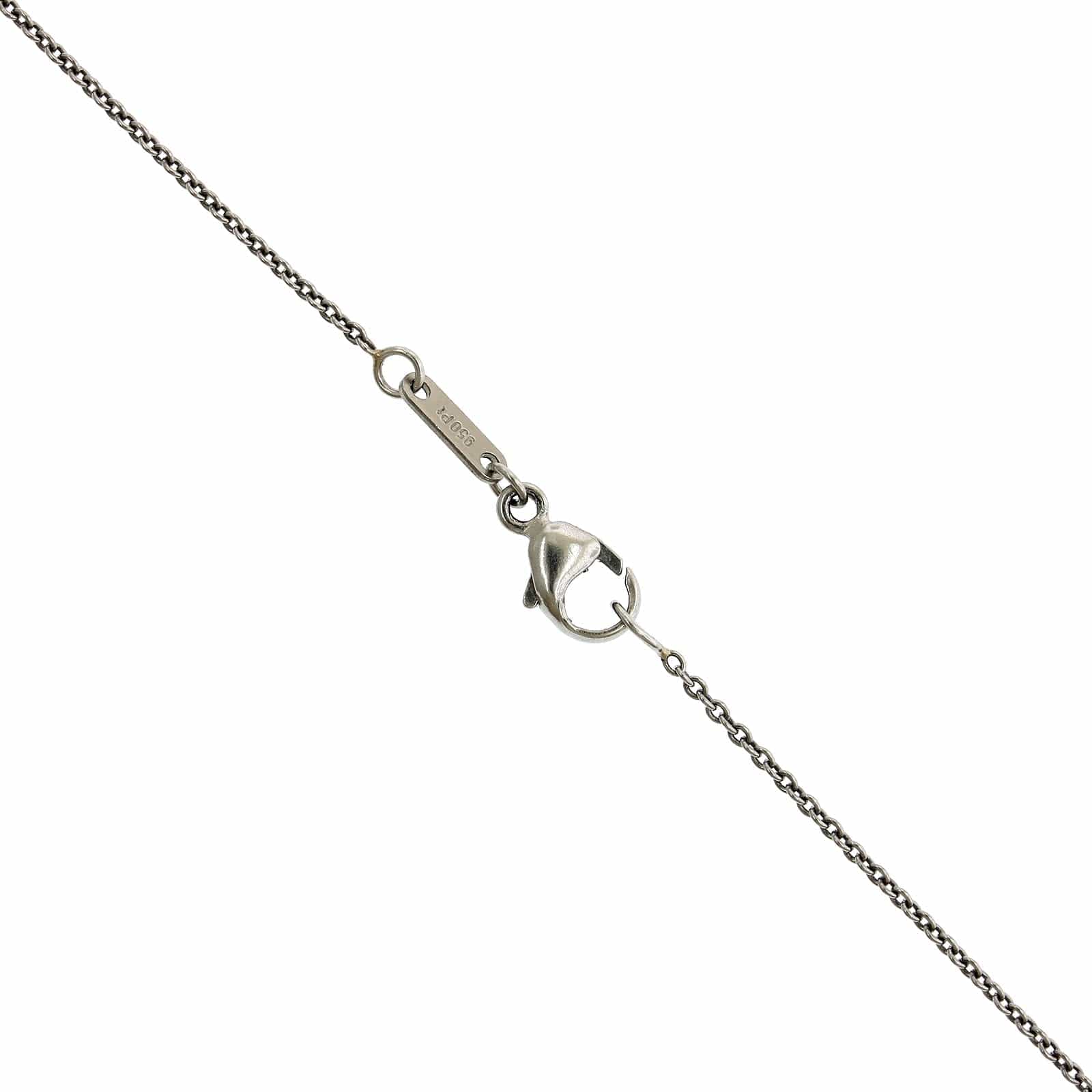 Platinum Pear Shape Pink  Sapphire Diamond Halo Pendant
