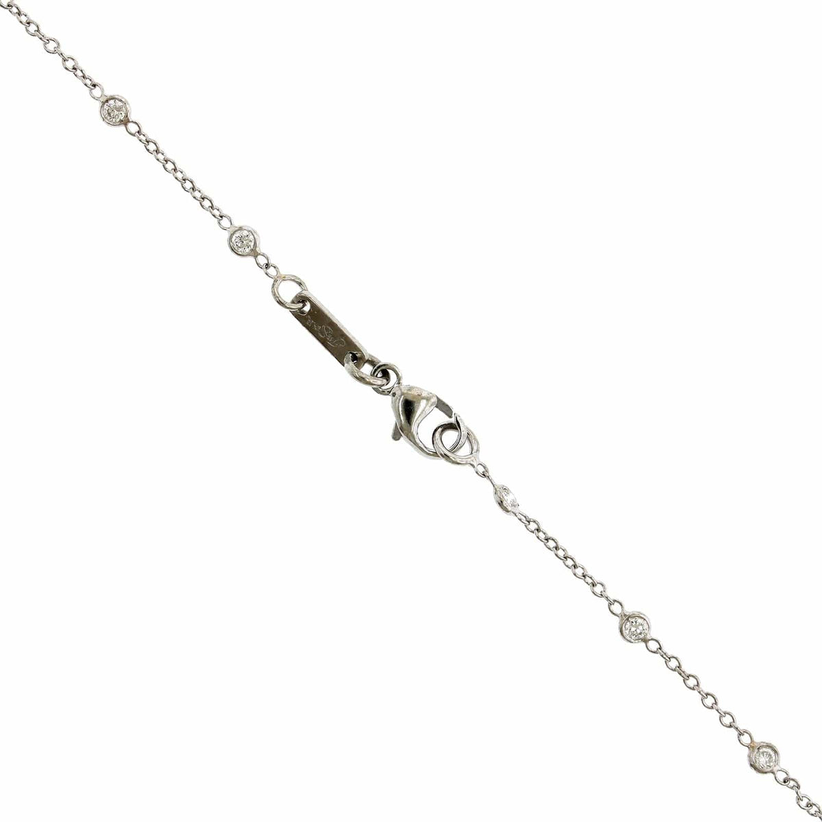 Platinum Pink Sapphire Diamond Halo Necklace