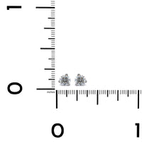 14K White Gold 1/3CTW Diamond Stud Earrings