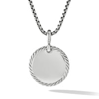 DY Elements® Disc Pendant with Pavé Diamonds