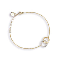 Marco Bicego Delicati 18K Yellow Gold Diamond Round Link Bracelet