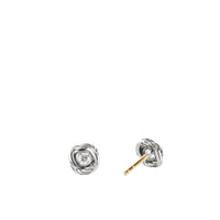 Infinity Earrings with Diamonds