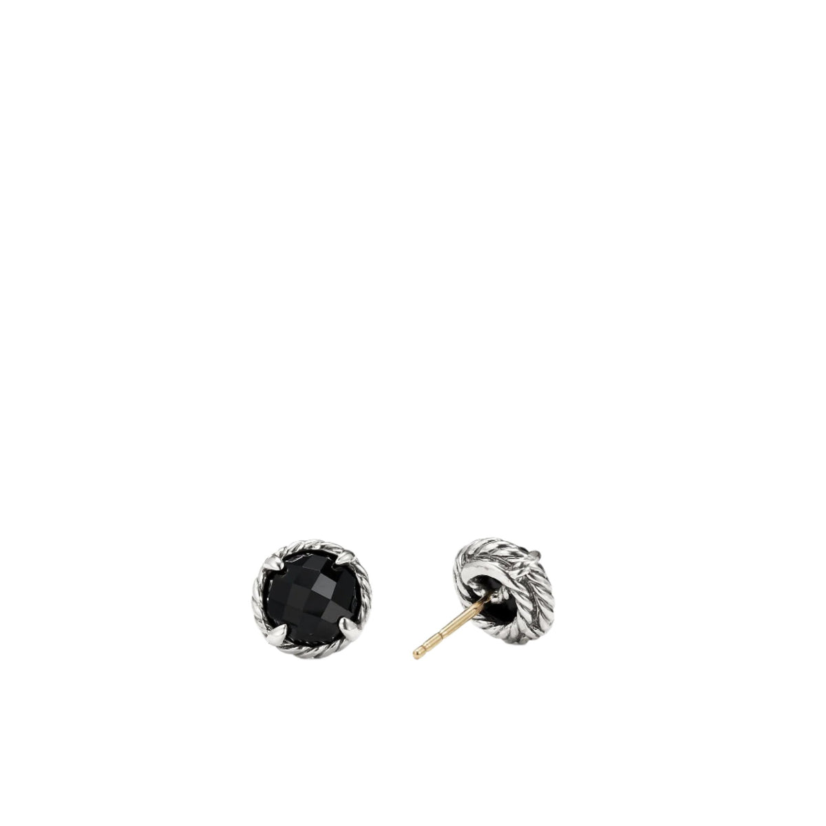 Earrings with Black Onyx