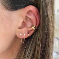 14K Yellow Gold Earrings