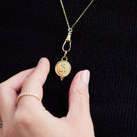 Temple St. Clair 18K Yellow Gold Angel Pendant