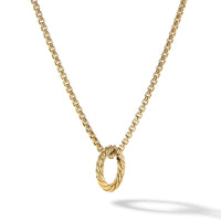 Cable Amulet Holder in 18K Yellow Gold