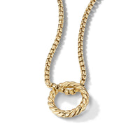 Cable Amulet Holder in 18K Yellow Gold