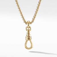 Medium Cable Amulet Grabber in 18K Yellow Gold and Pavé, Yellow Gold, Long's Jewelers