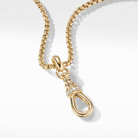 Medium Cable Amulet Grabber in 18K Yellow Gold and Pavé, Yellow Gold, Long's Jewelers