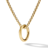 Smooth Amulet Holder in 18K Yellow Gold