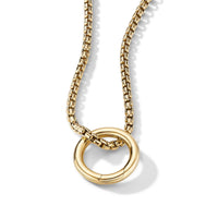 Smooth Amulet Holder in 18K Yellow Gold