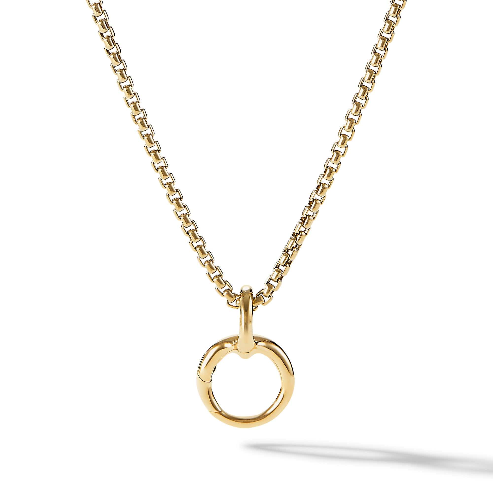 Smooth Bail Holder in 18K Yellow Gold
