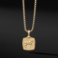 Petrvs® Horse Amulet in 18K Yellow Gold
