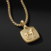 Petrvs® Horse Amulet in 18K Yellow Gold