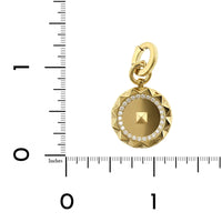 Roberto Coin 18K Yellow Gold Diamond Obelisco Enhancer Pendant