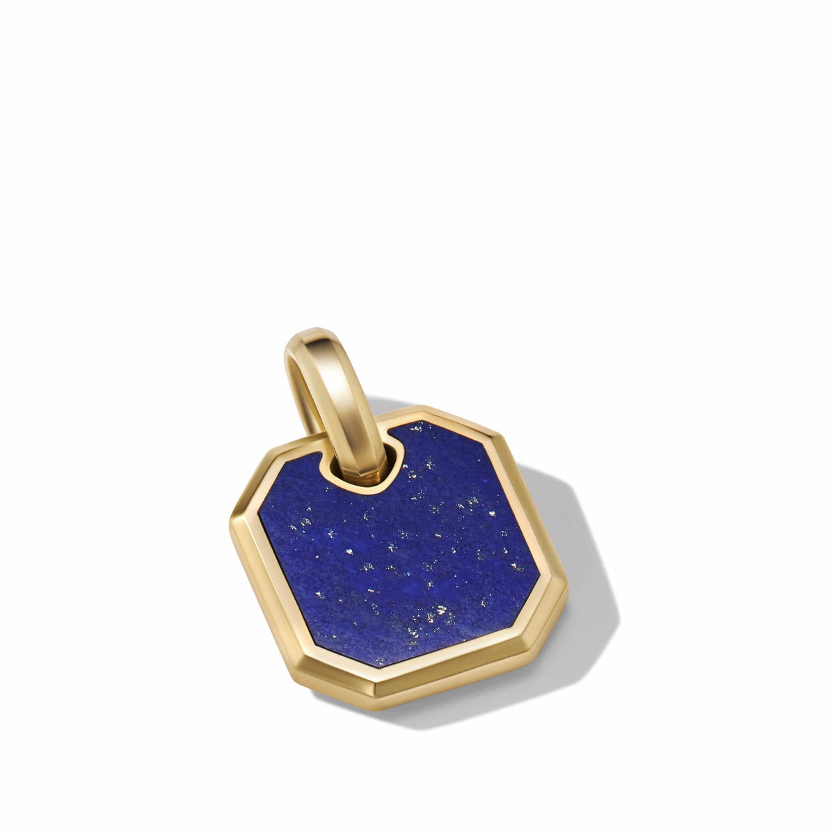 Roman Amulet in 18K Yellow Gold with Lapis