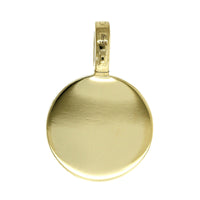 Penny Preville 18K Yellow Gold Diamond Lotus Medallion Pendant