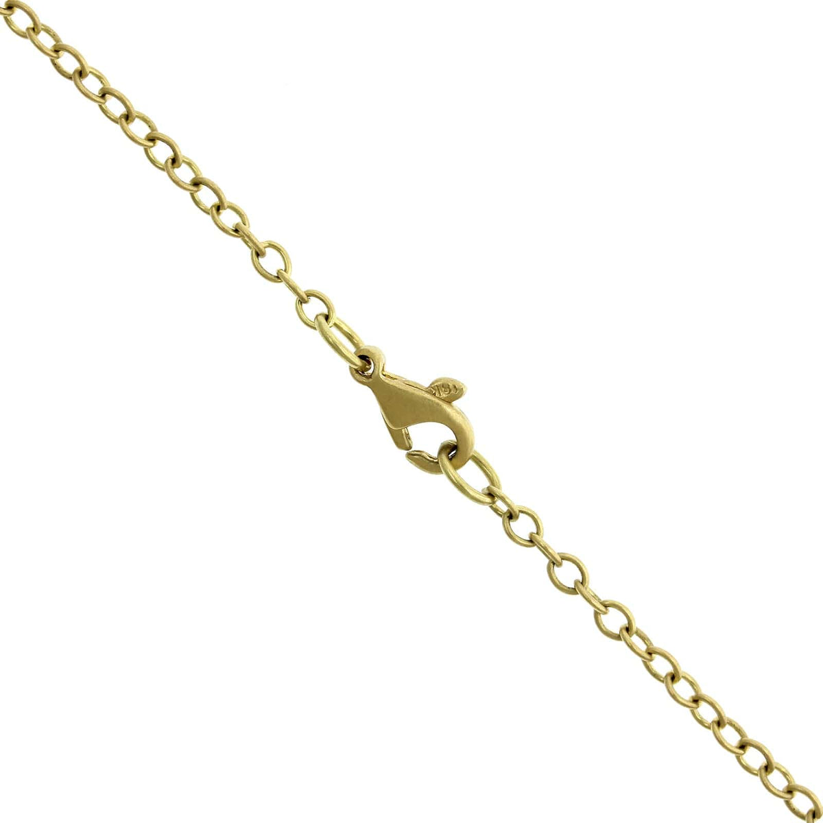 Suzy Landa 18K Yellow Gold Green Blue Tourmaline Totem Pendant