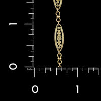 18K Yellow Gold Estate Fancy Link Bracelet