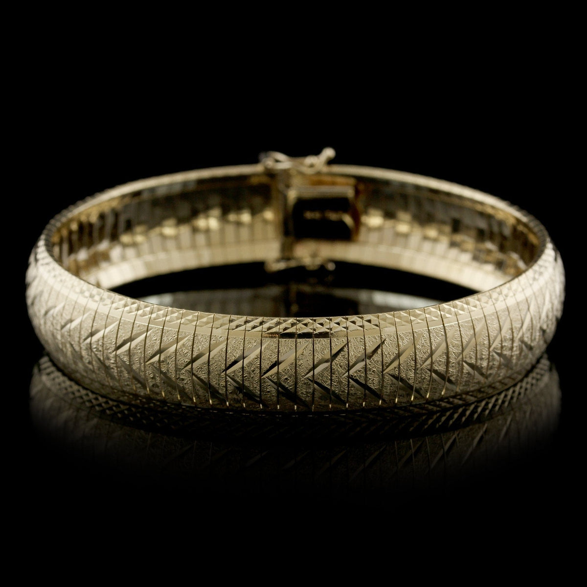 14K Yellow Gold Estate Omega Bracelet