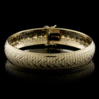 14K Yellow Gold Estate Omega Bracelet
