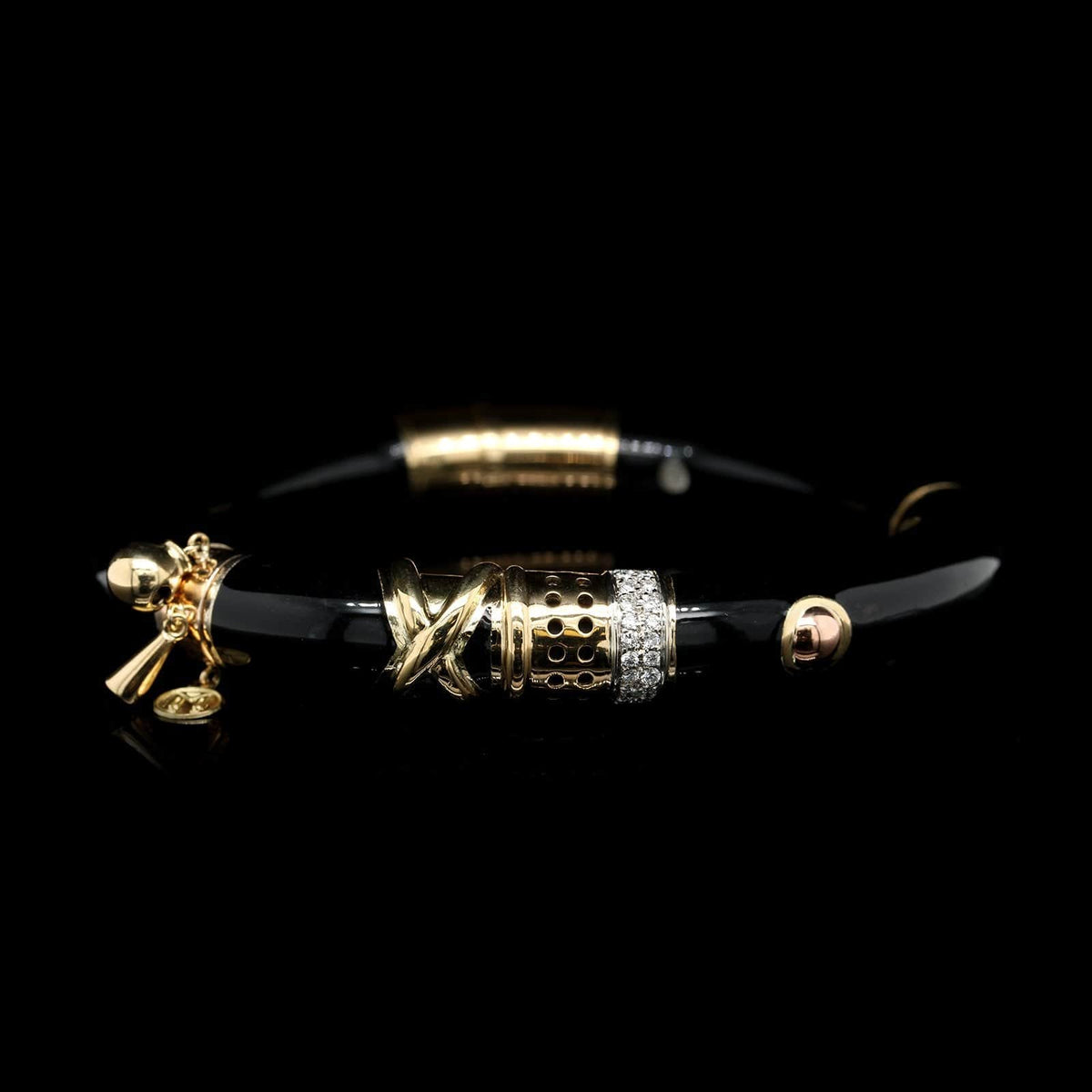 La Nouvelle Bague 18K Yellow Gold Estate Metropolitan Bangle