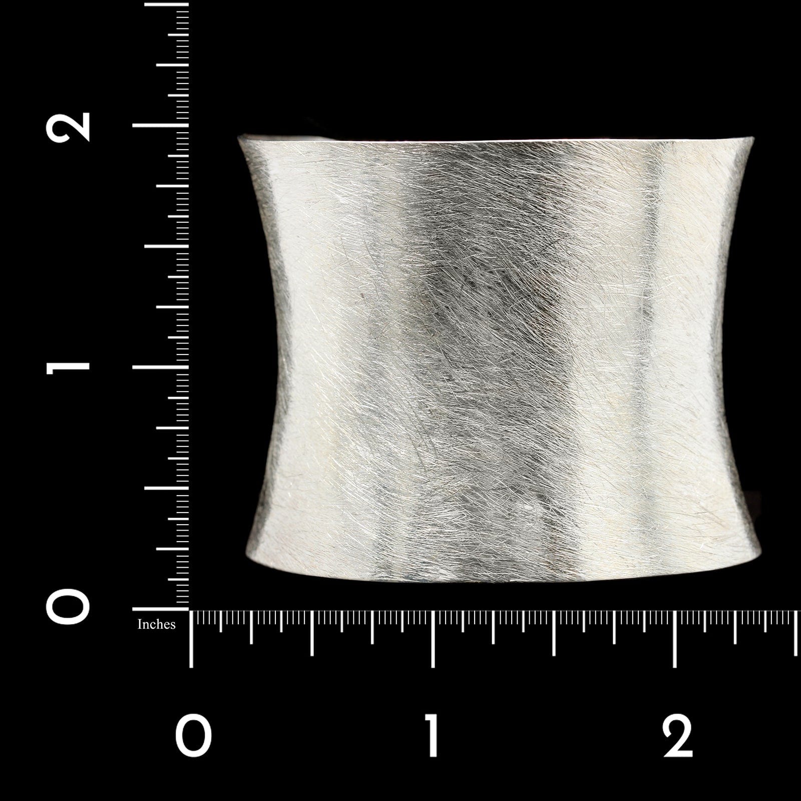 Sterling Silver Estate Textured Cuff Bracelet