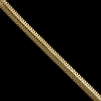 14K Yellow Gold Estate Snake Link Bracelet, 14k yellow gold, Long's Jewelers
