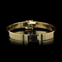14K Yellow Gold Estate Omega Bracelet, 14k yellow gold, Long's Jewelers