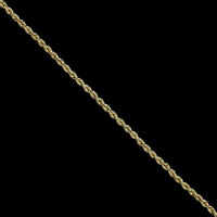 14K Yellow Gold Estate Rope Bracelet