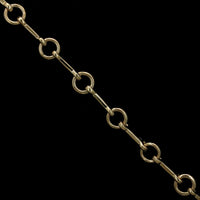14K Yellow Gold Estate Fancy Link Bracelet