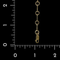 14K Yellow Gold Estate Fancy Link Bracelet